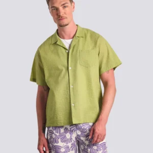 Pear Ripple Camp Shirt