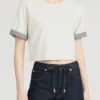 The Stripe Cuff Top