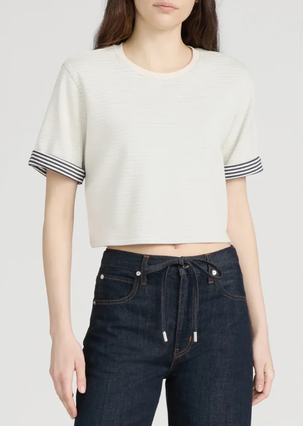 The Stripe Cuff Top