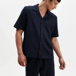 Clayland SS Shirt Textured Interlock
