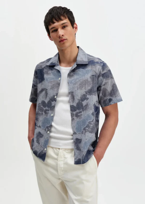 Didcot SS Shirt Watercolour Print
