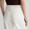 Hattie Crop Barrel Leg Eyelet Jean