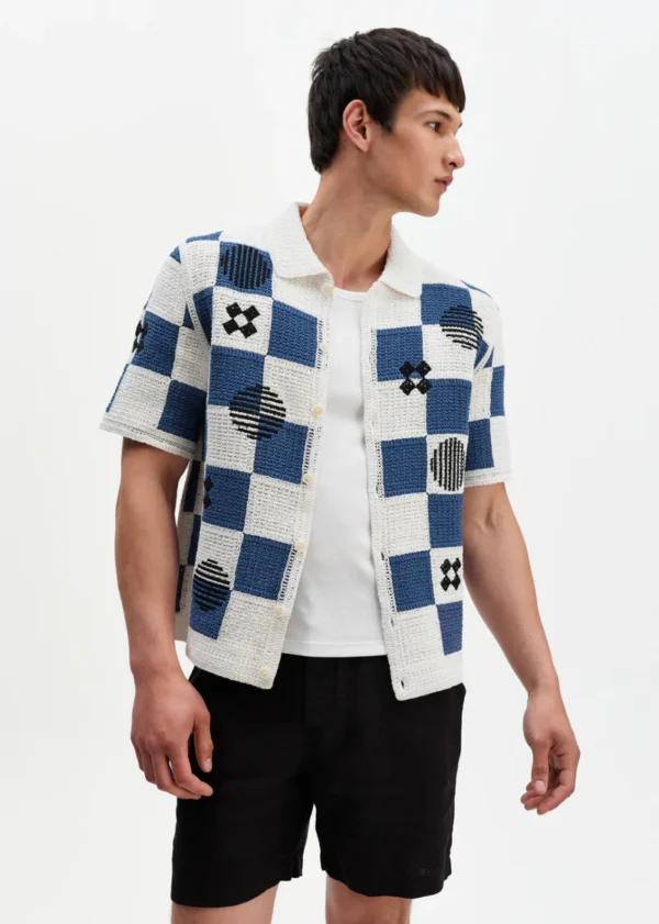 Porto Shirt Square Crochet