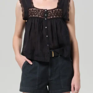 Mia Embroidered Top