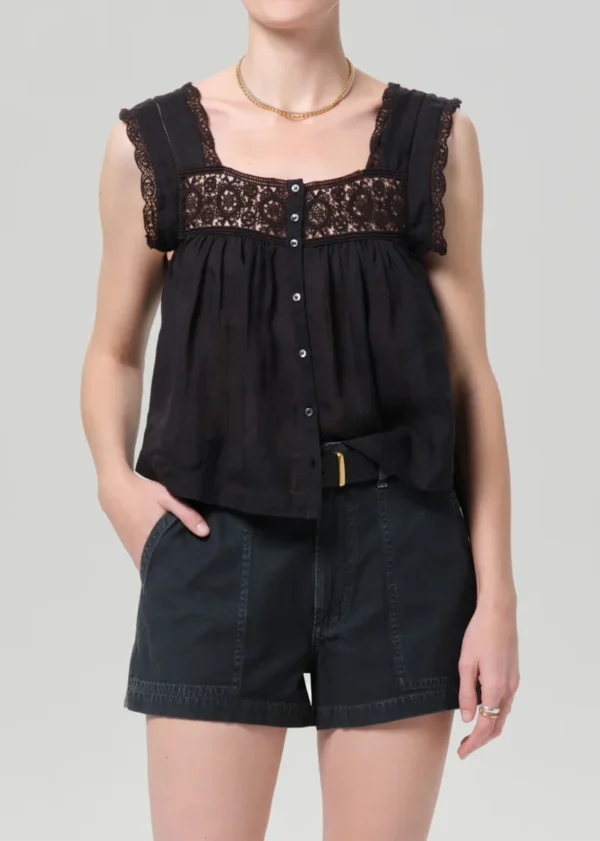 Mia Embroidered Top
