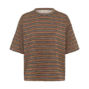 Pannie Oversize Melange Stripe T-Shirt