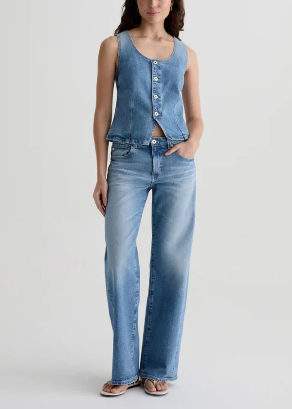 Adria Low Rise Wide Jean