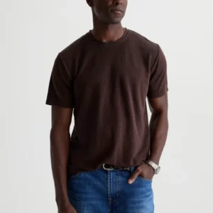 Bryce Crew Linen T-Shirt