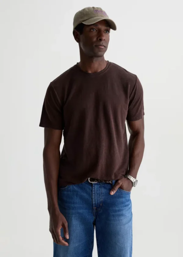 Bryce Crew Linen T-Shirt