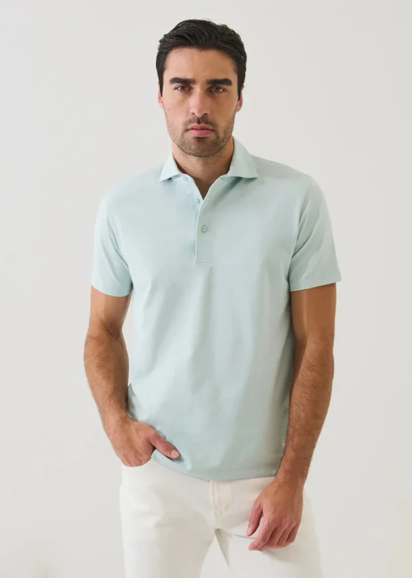 Iconic Pima Cotton Stretch Stitch Polo